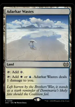 Adarkar Wastes #258 MTG Duskmourn NM X1 - Image 1