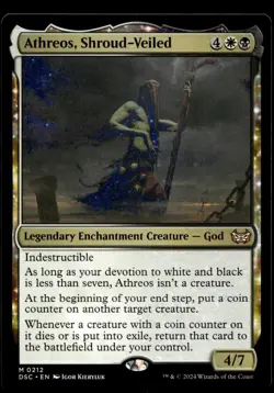 Athreos, Shroud-Veiled #212 MTG Duskmourn NM X1 - Image 1