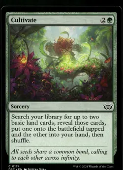 Cultivate #174 MTG Duskmourn NM X1 - Image 1