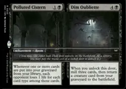 Polluted Cistern Dim Oubliette #23 MTG Duskmourn NM X1 - Image 1