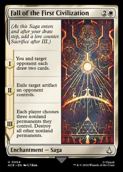 [MTG] Fall of the First Civilization (Foil) (0004) (ACR) NM - Image 1