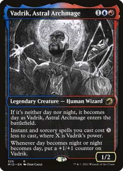 [MTG] Vadrik, Astral Archmage (Showcase) (325) (MID) NM - Image 1