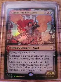 Aurelia, the Law Above (Showcase) (0317) #317 (Foil) NM Murders Karlov Manor - Image 1