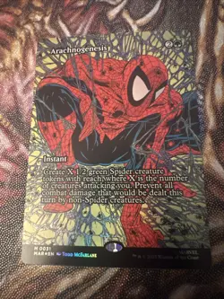 Arachnogenesis (Borderless) Marvel Universe Eternal-Legal Foil - Image 1