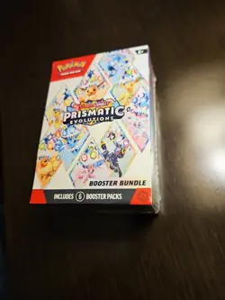 Pokemon TCG Scarlet and Violet Prismatic Evolutions Booster Bundle Sealed - Image 1