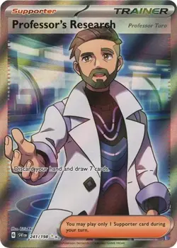 Professor's Research (#241/198) - Holofoil SV - Base Set NM Pokemon - Image 1