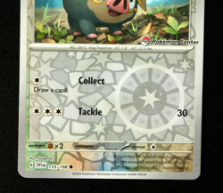 Pokemon Card TCG - Lechonk 155/198 - Pokemon Center Stamped Promo - NM ⭐ - Image 3