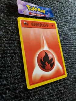 Pokemon - Fire Energy 98/102 - 1st Edition Shadowless Base Set NM - Image 3