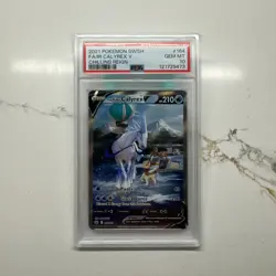 Pokemon TCG Ice Rider Calyrex v 164/198 Chilling Reign PSA 10 Gem Mint - Image 1
