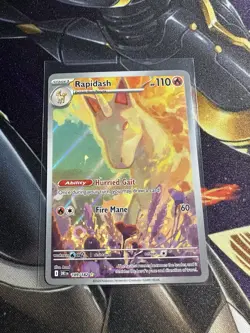 Rapidash IR #189 Pokemon Destined Rivals NM - Image 1