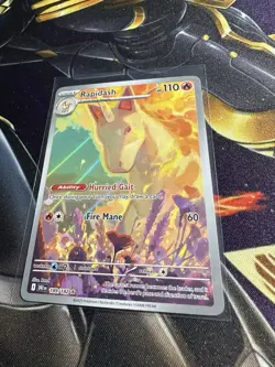 Rapidash IR #189 Pokemon Destined Rivals NM - Image 2