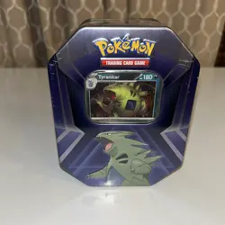 Pokemon TCG: Triple Whammy Collector's Tin - Tyranitar - Factory Sealed-NEW - Image 2