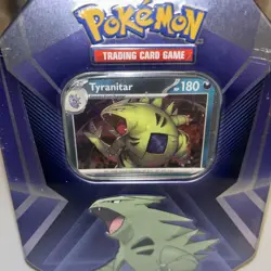 Pokemon TCG: Triple Whammy Collector's Tin - Tyranitar - Factory Sealed-NEW - Image 3