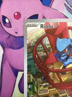 Pokemon Center Stamped Black Star Promo Riolu #010 Mega evolution - Image 5