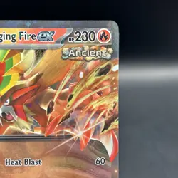 Gouging Fire ex 038/162 SV05: Temporal Forces Double Rare Holo Pokemon TCG NM - Image 4