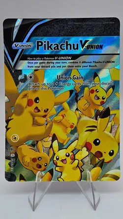 Pokemon Pikachu V-Union Complete Set Near Mint SWSH139 SWSH140 SWSH141 SWSH142 - Image 1