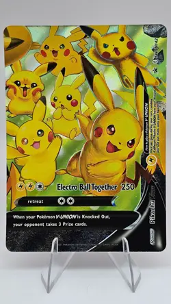 Pokemon Pikachu V-Union Complete Set Near Mint SWSH139 SWSH140 SWSH141 SWSH142 - Image 3