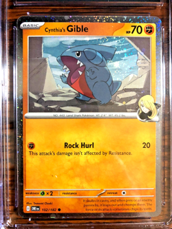 Cynthia's Gible Cosmos Holo #102 - CGC GEM MINT 10 - 2025 DRI - Pokemon TCG - Image 2
