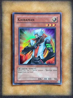 Yugioh Kaibaman WC5-EN002 Super Rare MP - Image 1