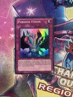 (YBL) Yu-Gi-Oh! Paradox Fusion DREV-EN076 1st Edition Super Rare LP - Image 1