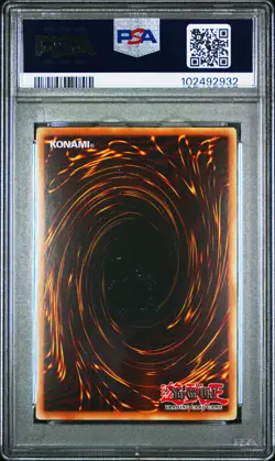 2011 YU-GI-OH! PROMO SHONEN JUMP MAGAZINE #EN049 DARK MAGICIAN PSA 9 - Image 2
