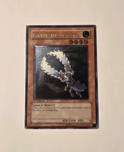 Yugioh Chainsaw Insect SOI-EN021 Ultimate Rare 1st Edition MP - Image 1