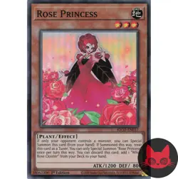 Yugioh Rose Princess KICO-EN017 Super Rare 1st Edition NM - Image 1
