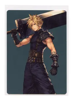 Cloud, Ex-SOLDIER Art Series Card 50 Regular Final Fantasy MTG Card NM - Image 1