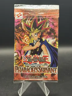 Yu-Gi-Oh! 1996 Pharaoh's Servant 1 Booster Pack 9 cards per pack 53334289443 - Image 1