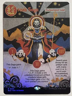 Foil MtG URZA'S SAGA Secret Lair Encyclopedia Single Card Magic The Gathering - Image 1