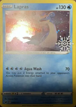 Lapras - (Holiday Calendar) Promo Miscellaneous Cards & Products 048/202 NM - Image 1
