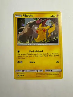 Pikachu - SM234 - Pokemon Sun & Moon Promo Holo Rare Card LP - Image 1