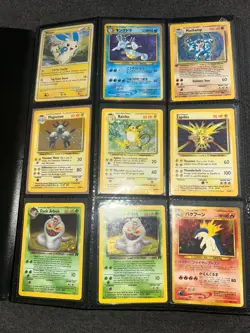 Pokemon mix vintage and modern cards binder - Image 1