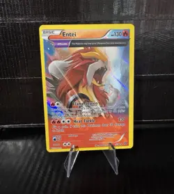 Pokemon TCG Entei Ancient Origins Holo Rare Card 15/98 - Image 1