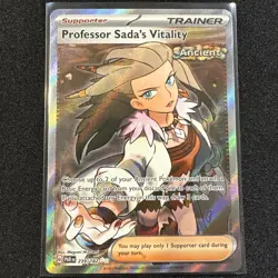 Professor Sada's Vitality Ultra Rare SV04: Paradox Rift 239/182 NM Pokemon Card - Image 1