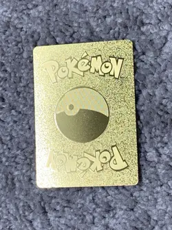 Pokemon Mew EX HP120 XY126 Blackstar Promo Gold Foil Fan Art Card - Image 3