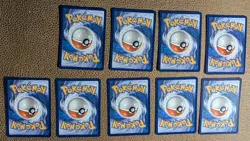 Lot Of 9 Energy Pokemon Holo cards - Image 3