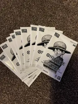 9x One Piece Card Game 3rd Anniversary Treasure Sealed Promo Packs English - Image 2