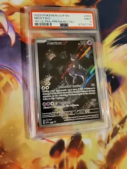 Pokemon TCG 2023 Ultra Premium Mewtwo Promo Card #052 PSA 9 - Image 2