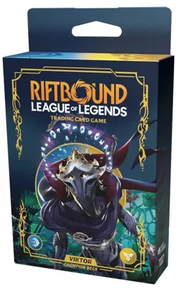 Riftbound League of Legends Trading Card Game: Viktor Champion Deck - Image 1