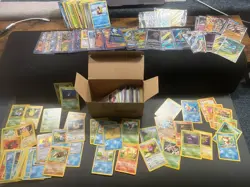 Big Box Of Pokemon Card Collection Lot Vintage Wotc Base Set Holos Full Arts - Image 2