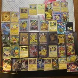 Huge Pokemon Collection Vintage Modern Lot of Pikachu Cards Holos Rares WoTC Etc - Image 1