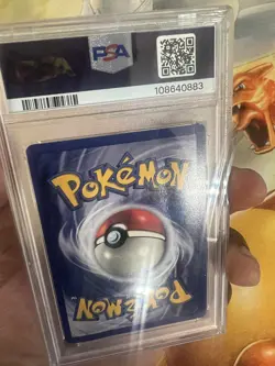Machamp 8/102 Base Set 1st PSA Graded 1 Pokemon Trading Card Game - Image 3