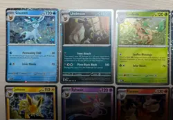 Pokemon Prismatic Evolutions Costco Cosmo Promo Cards (8 Cards Total) - #07 - Image 2