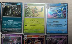 Pokemon Prismatic Evolutions Costco Cosmo Promo Cards (8 Cards Total) - #07 - Image 3