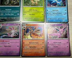 Pokemon Prismatic Evolutions Costco Cosmo Promo Cards (8 Cards Total) - #07 - Image 4