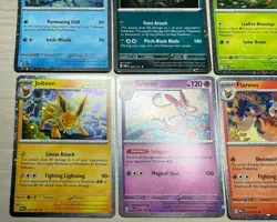 Pokemon Prismatic Evolutions Costco Cosmo Promo Cards (8 Cards Total) - #07 - Image 5
