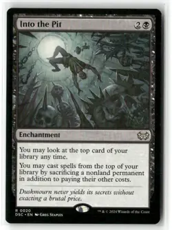 Into the Pit Commander: Duskmourn: House of Horror Regular - Image 1