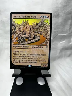 Miirym, Sentinel Wyrm (Showcase) Commander Legends: Battl for Baldur's Gate Foil - Image 1