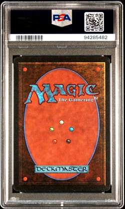 1993 MTG Magic the Gathering Unlimited Helm of Chatzuk Rare PSA 9 Mint POP 8 - Image 2